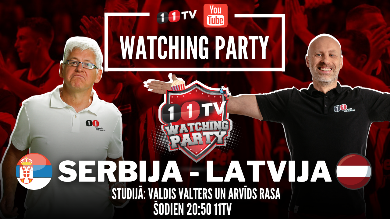 🔴 SERBIJA-LATVIJA | NBA Watching Party ar Ģenerāli un Bukmeikeru