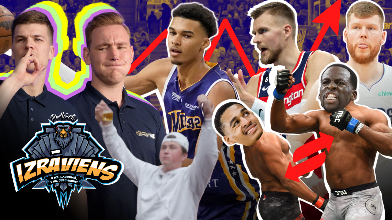 IZRĀVIENS #34 | Warriors Kauslis Grīns, Bertānam ar Porziņģi Jaunas Iespējas un Sezonas OVER/UNDER