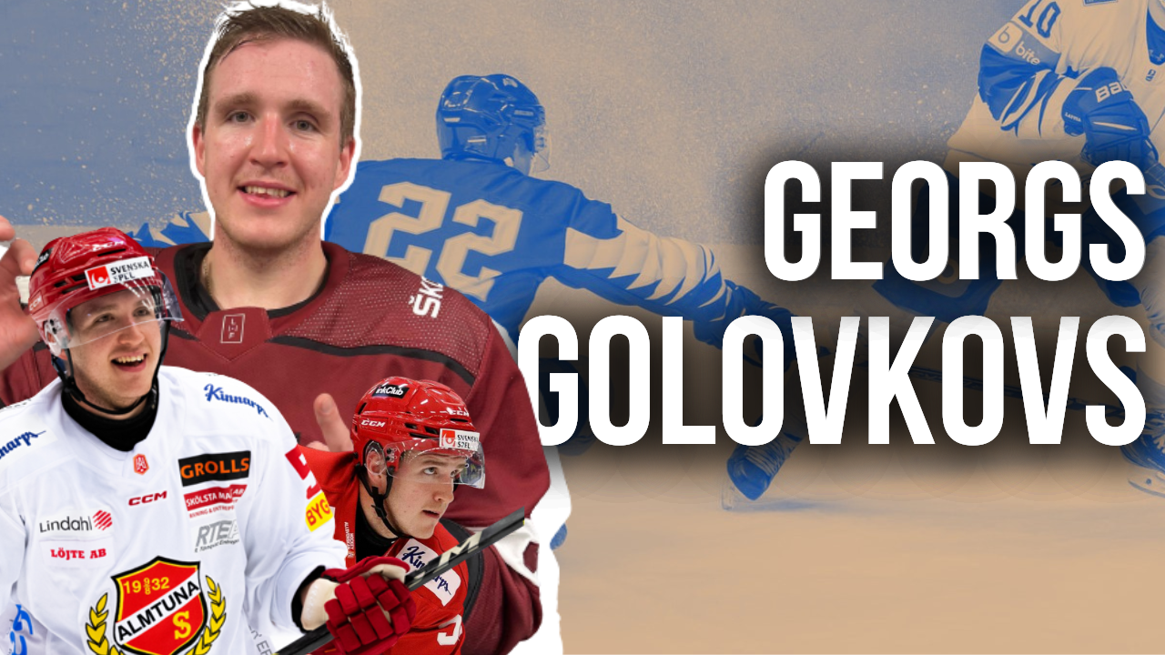 Georgs Golovkovs par zviedru hokeju, sarežģīto karjeras sākumu, celtniecību un Latvijas izlasi