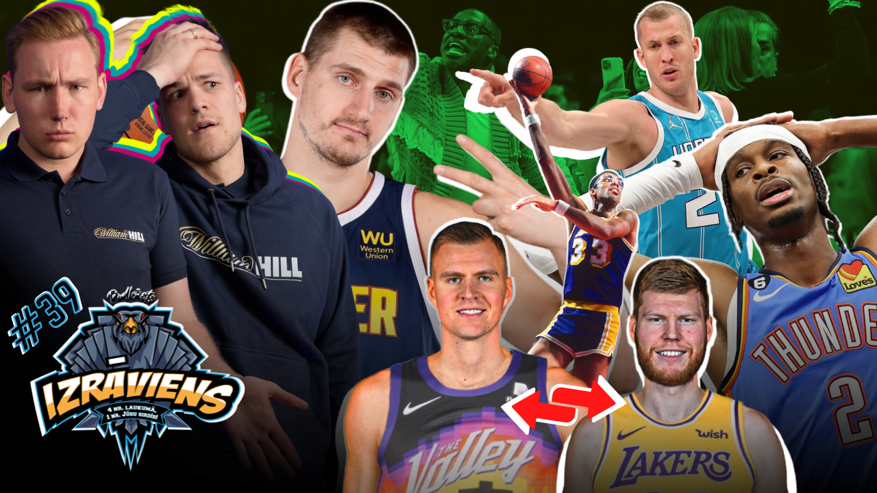 IZRĀVIENS #39 | NBA MEGA Maiņas, Latvijas Basketbols un Wizards Lielais Trijnieks