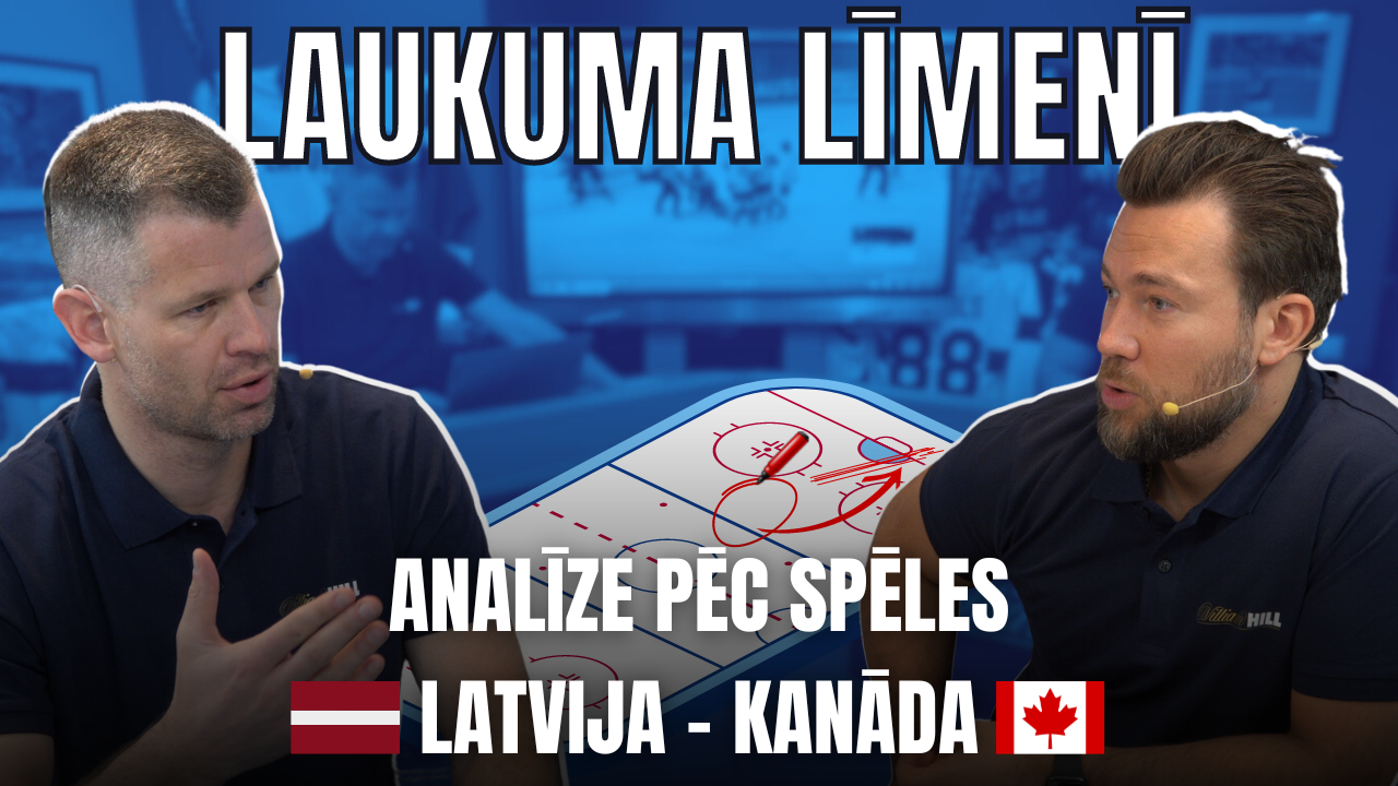 LAUKUMA LĪMENĪ | Analīze pēc Latvijas – Kanādas spēles ar Jāni Celmiņu un Edgar Lūsiņu