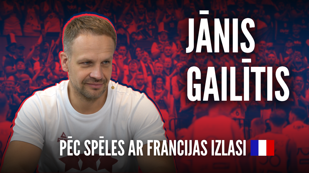Ekspresintervija | Jānis Gailītis pēc spēles ar Francijas izlasi