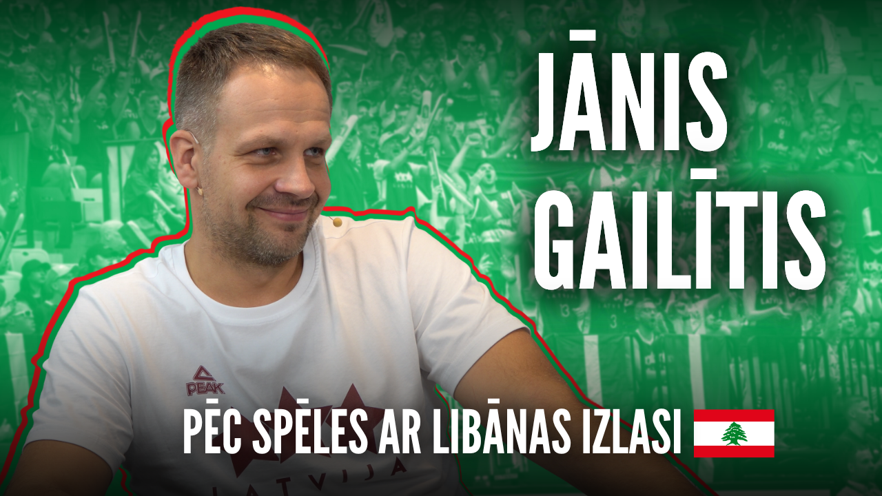 Ekspresintervija | Jānis Gailītis pēc spēles ar Libānas izlase
